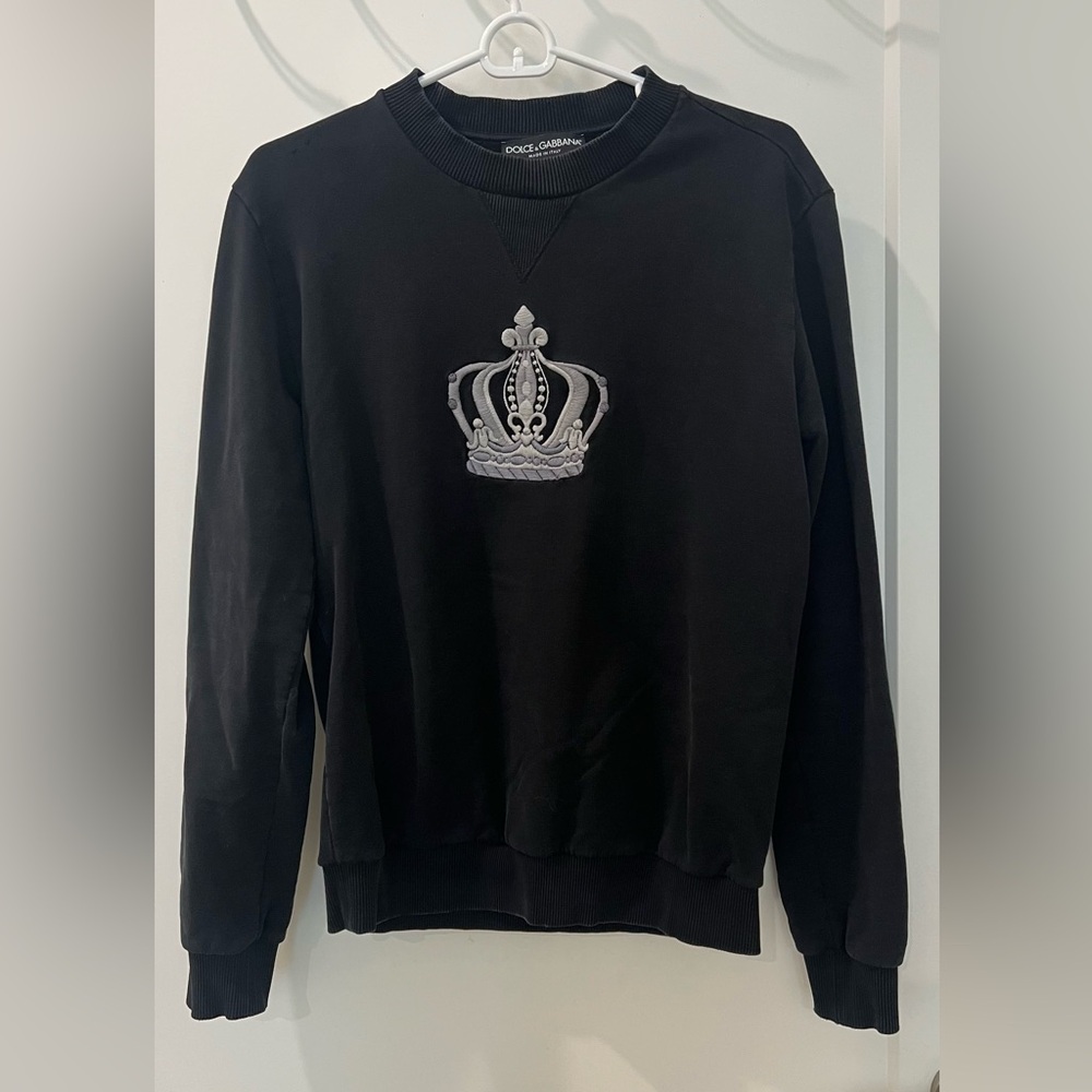 Dolce & Gabbana Black Sweatshirt